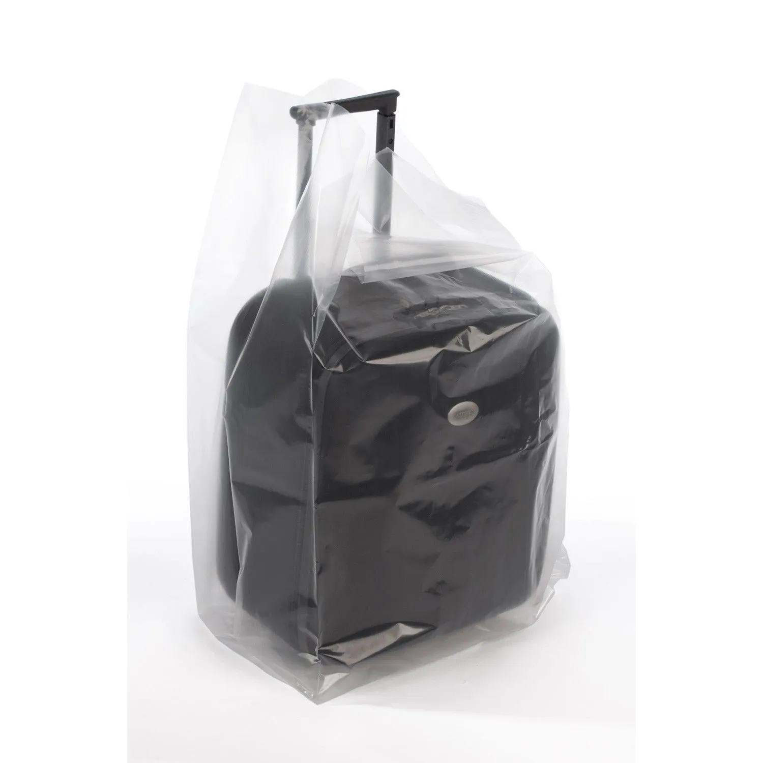 20" x 18" x 36" x 3 mil Clear Eco-Manufactured Plastic Side-Gusseted Bags (Roll of 100)