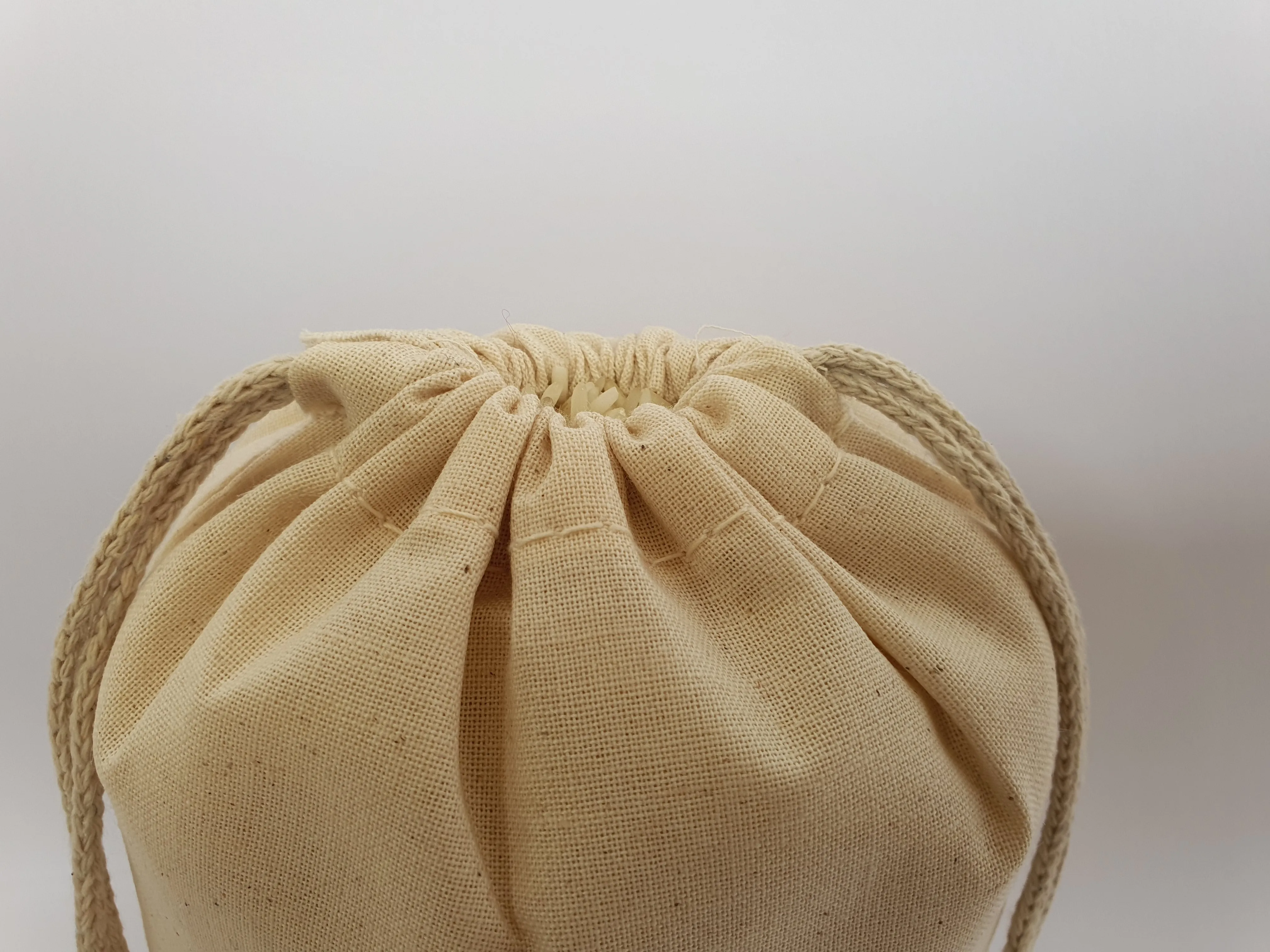 7x9 Inch Double Drawstring Bags