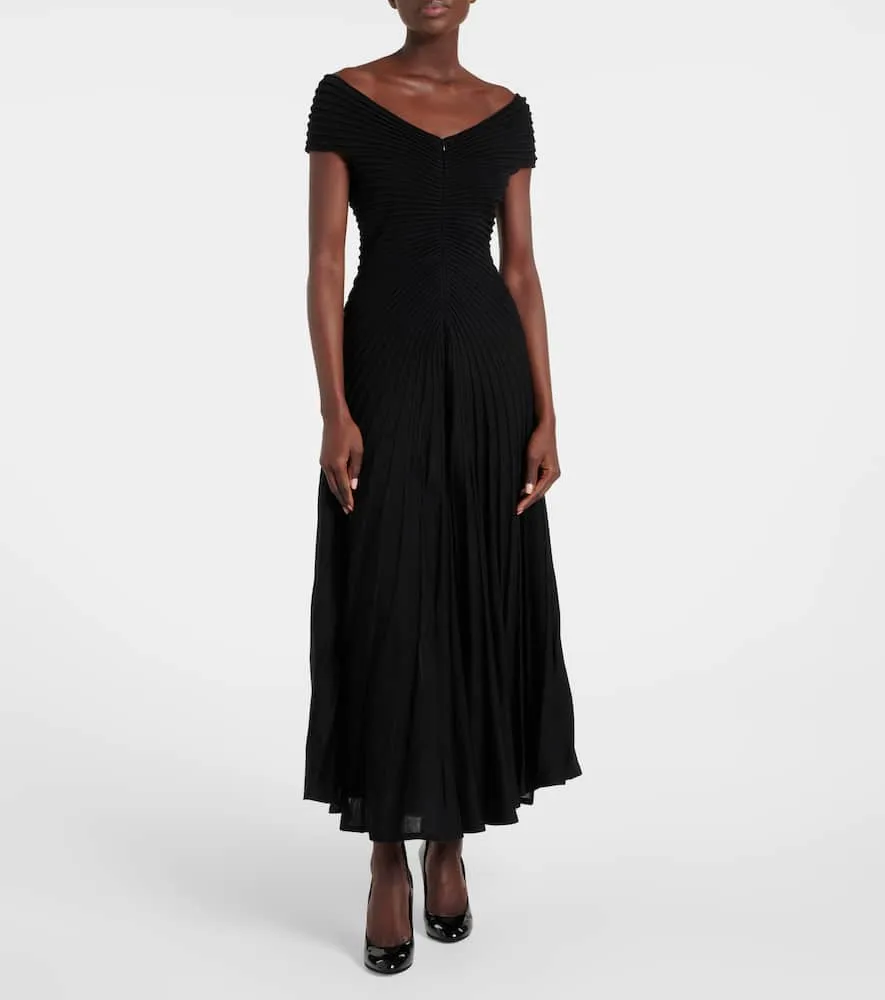 Alaia Wool midi dress