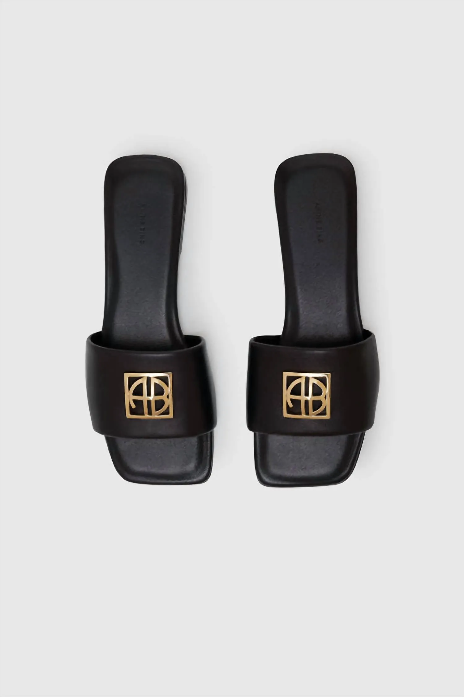 Anine Bing - Women's Ria Slide Monogram Sandal