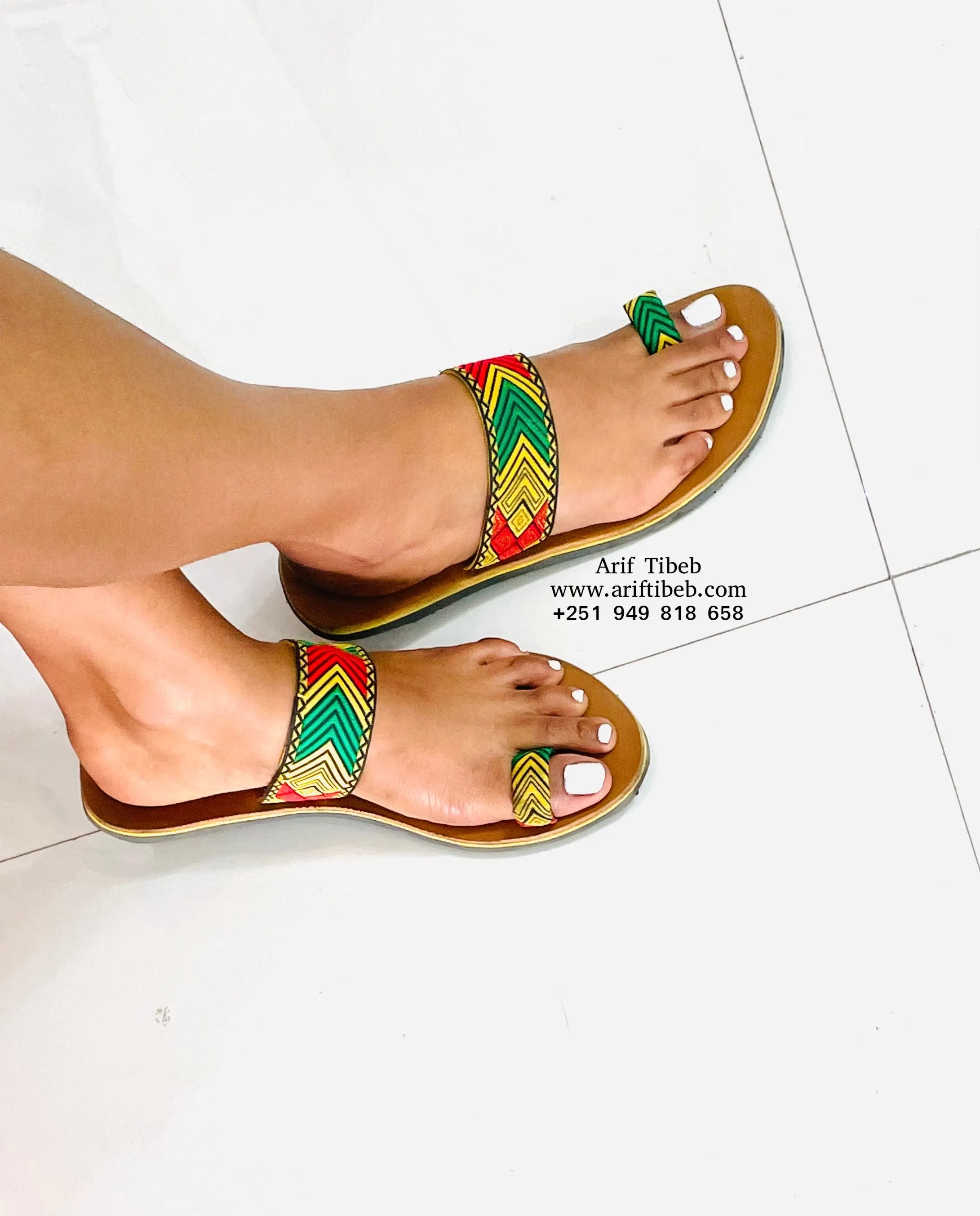 Arif Tibeb Flat Sandals