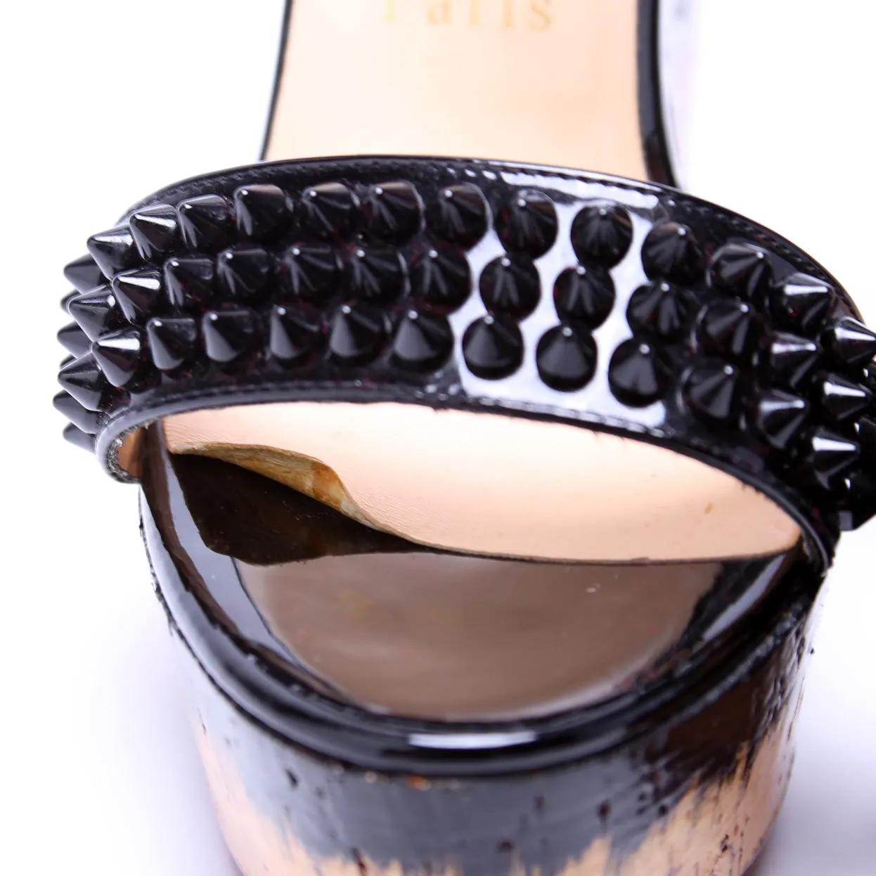 Barboullaga Spiked Wedges Size 37