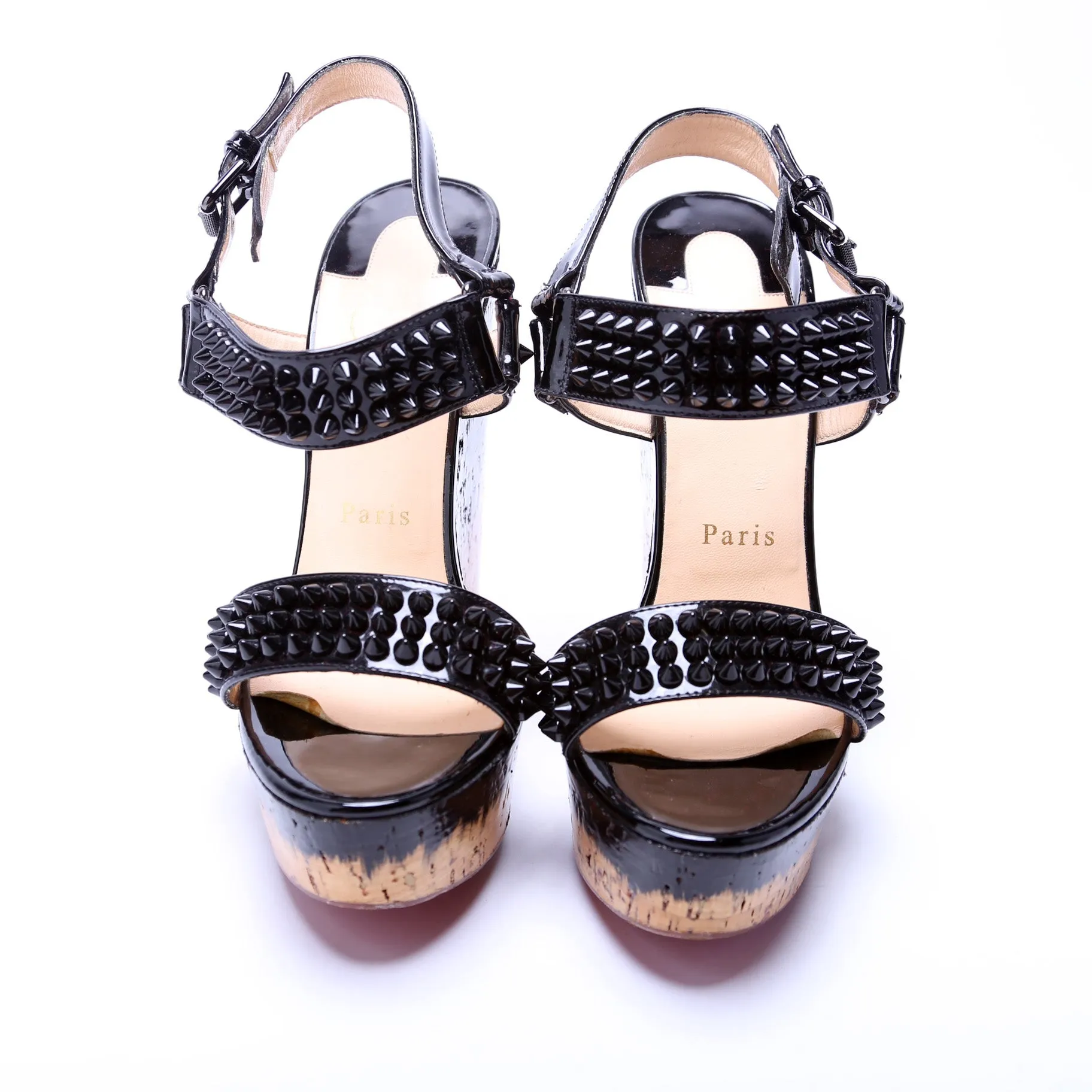 Barboullaga Spiked Wedges Size 37