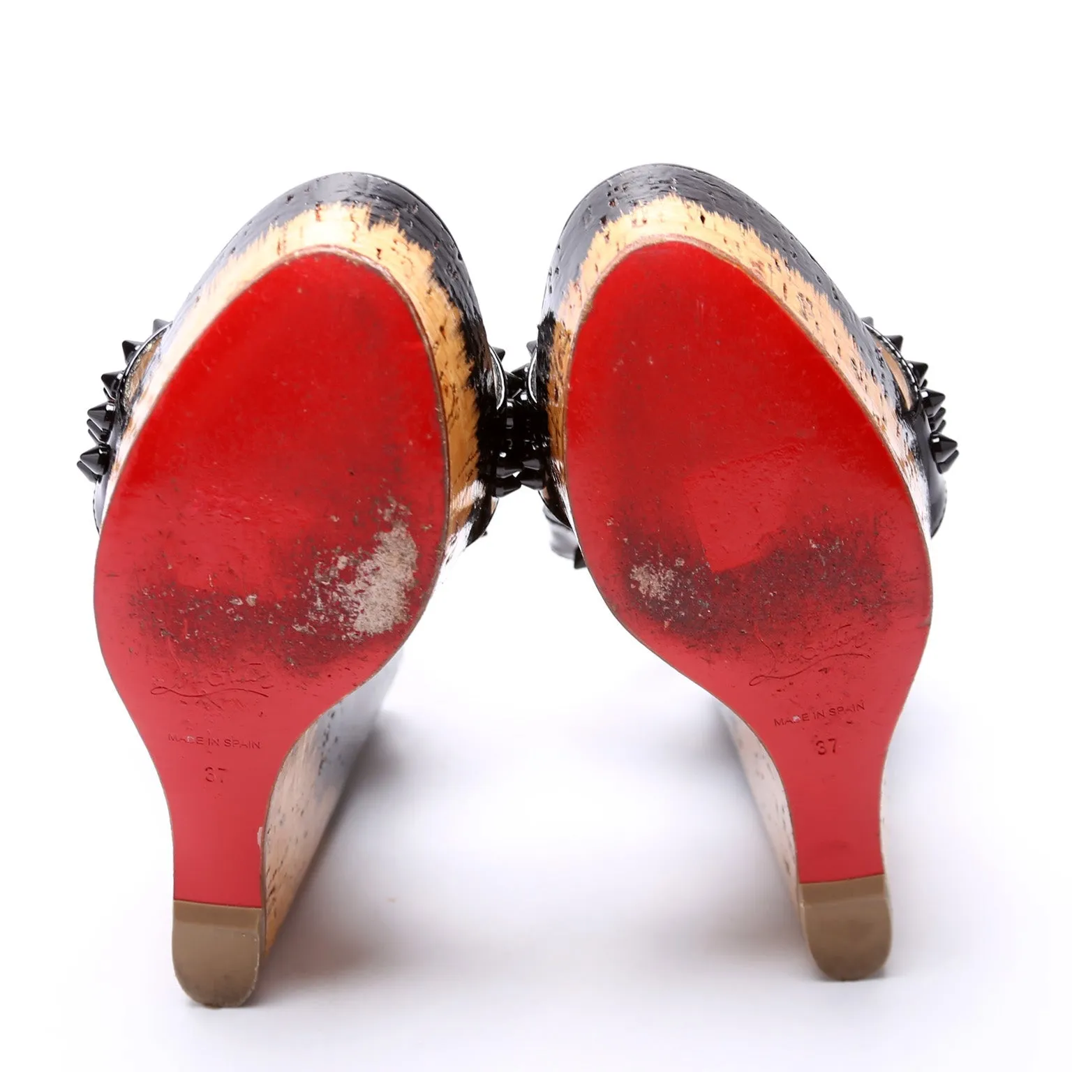 Barboullaga Spiked Wedges Size 37