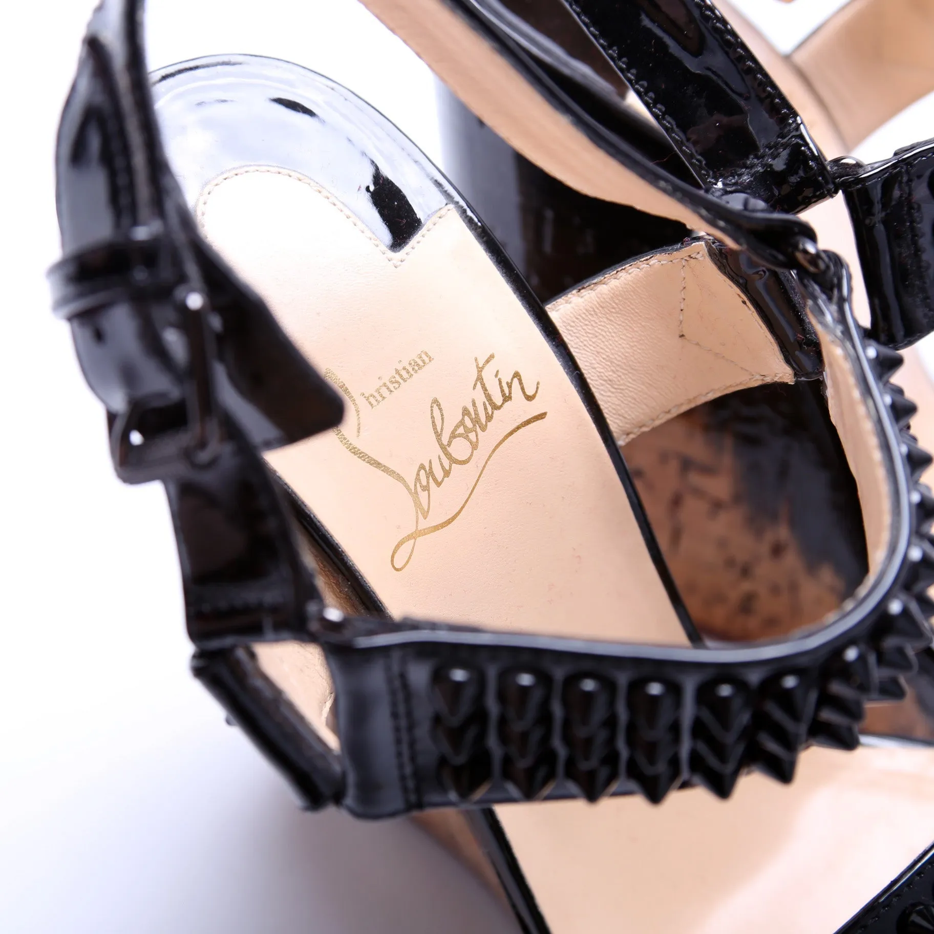Barboullaga Spiked Wedges Size 37