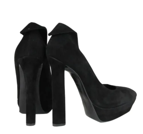 Bottega Veneta Women's Suede Platform Heel Pump