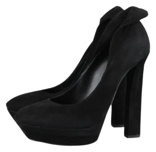 Bottega Veneta Women's Suede Platform Heel Pump