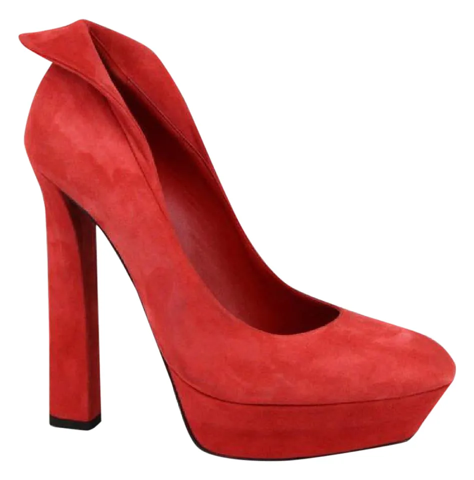 Bottega Veneta Women's Suede Platform Heel Pump
