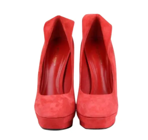 Bottega Veneta Women's Suede Platform Heel Pump