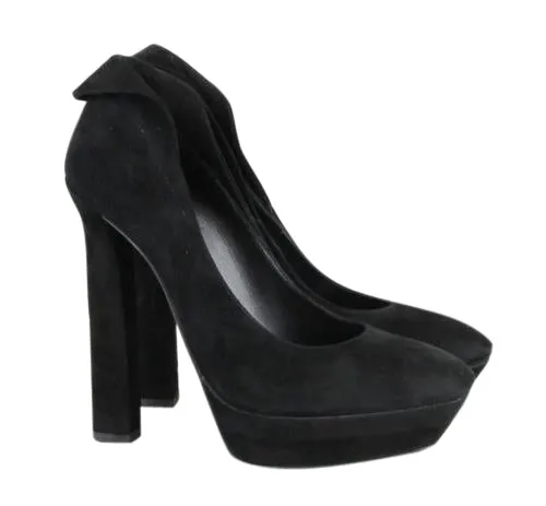 Bottega Veneta Women's Suede Platform Heel Pump