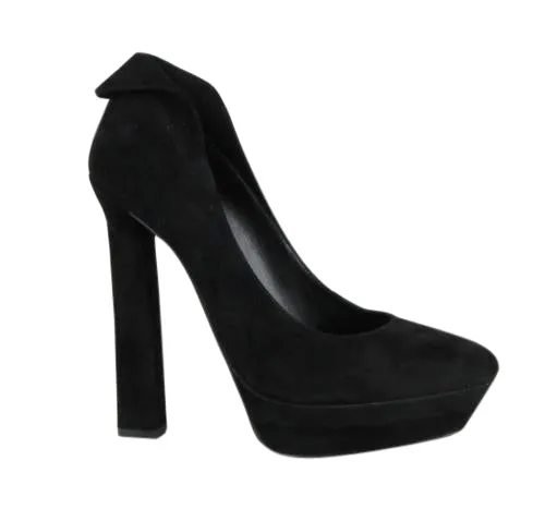 Bottega Veneta Women's Suede Platform Heel Pump