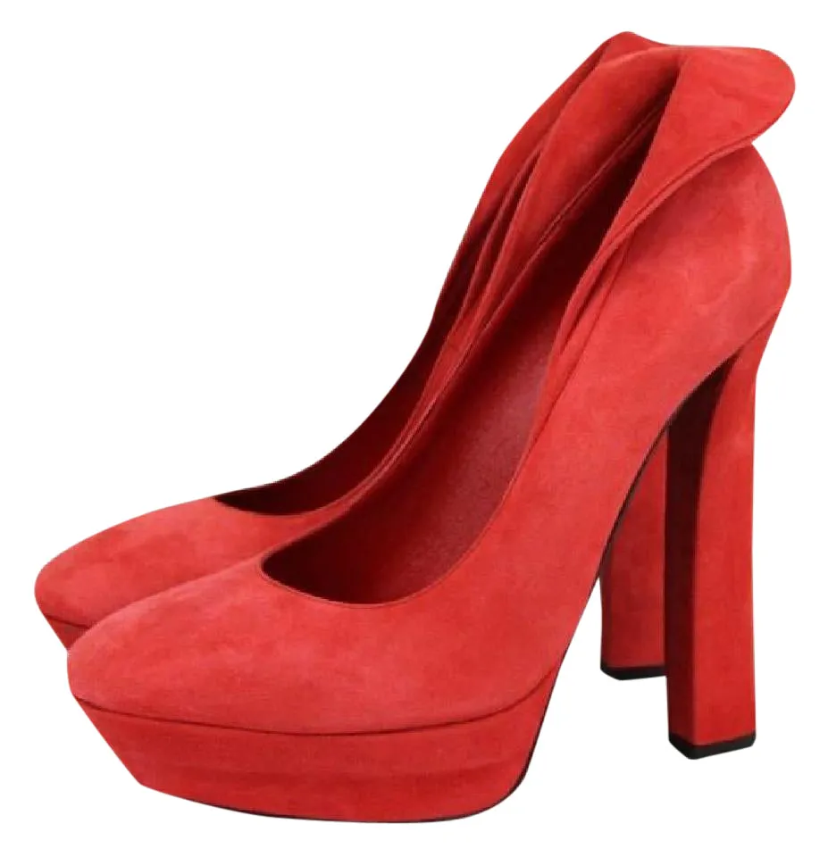 Bottega Veneta Women's Suede Platform Heel Pump