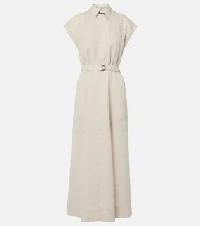 Brunello Cucinelli Linen maxi dress
