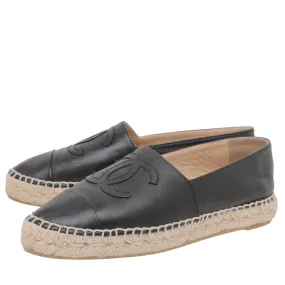 Chanel Black Espadrille 36