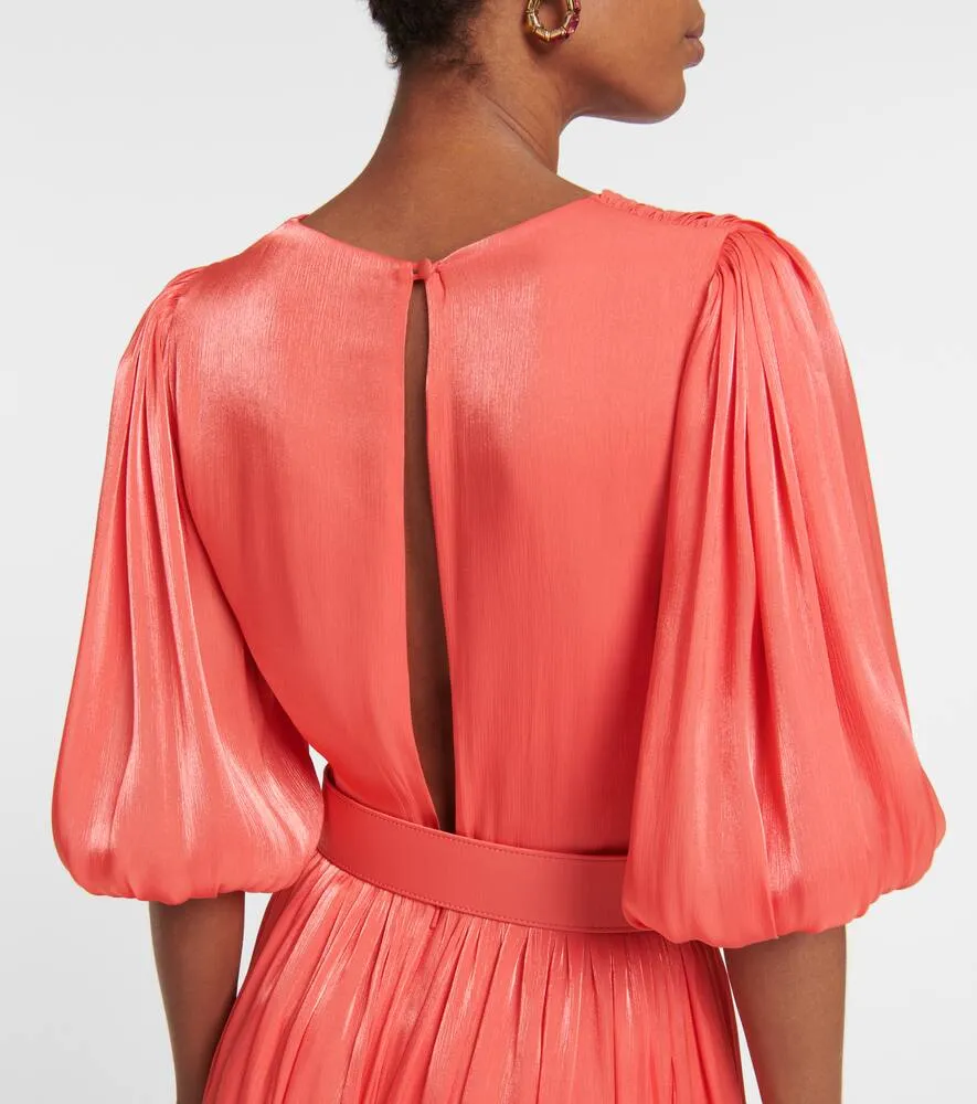 Costarellos Brennie georgette midi dress