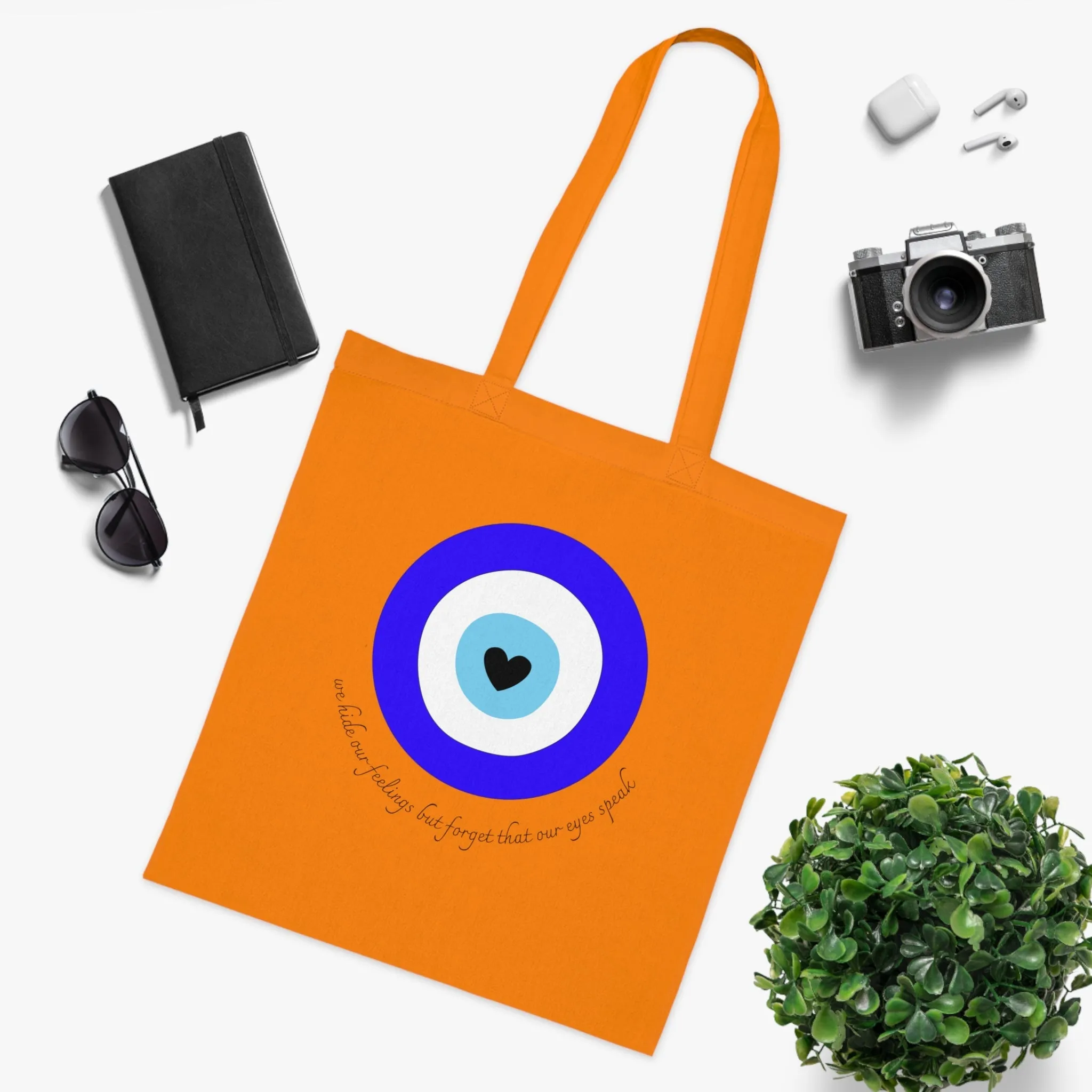Eyes Speak Tote Bag