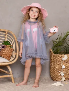 Glamour Galore Sheer Vintage Cover Up