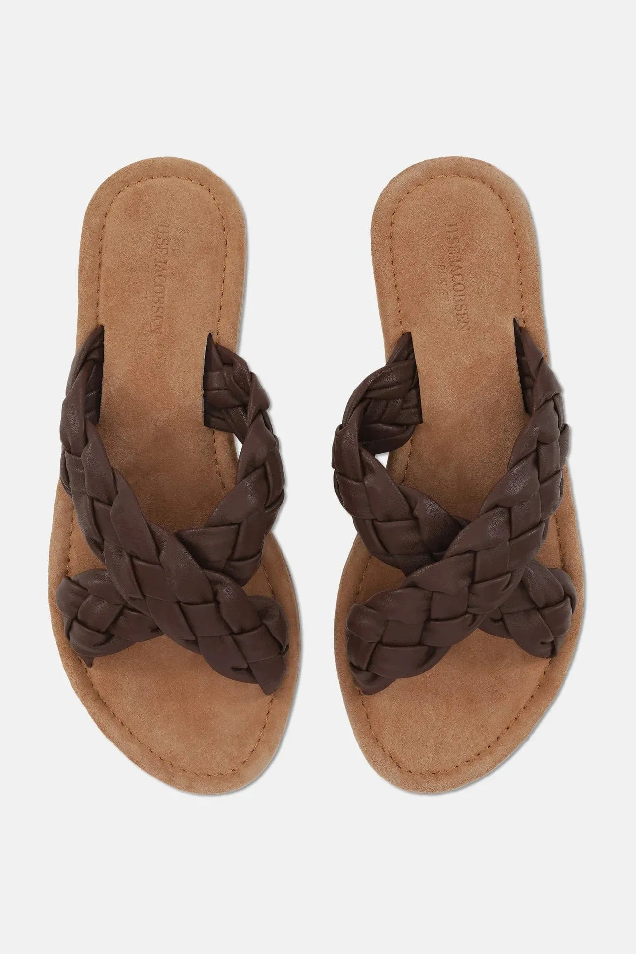 Ilse Jacobsen Vera Leather Sandals Bison