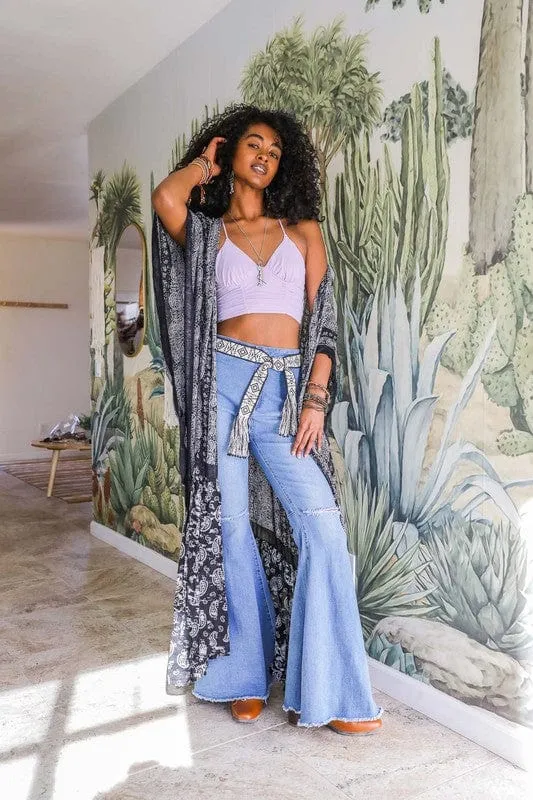 Paisley Tapestry Free Flow Kimono *Online Only*