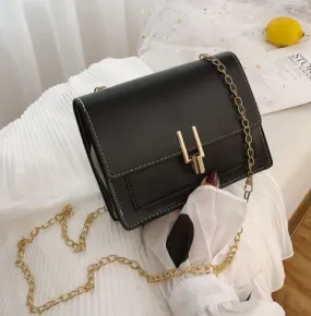 PB163 Black Shoulder Bag