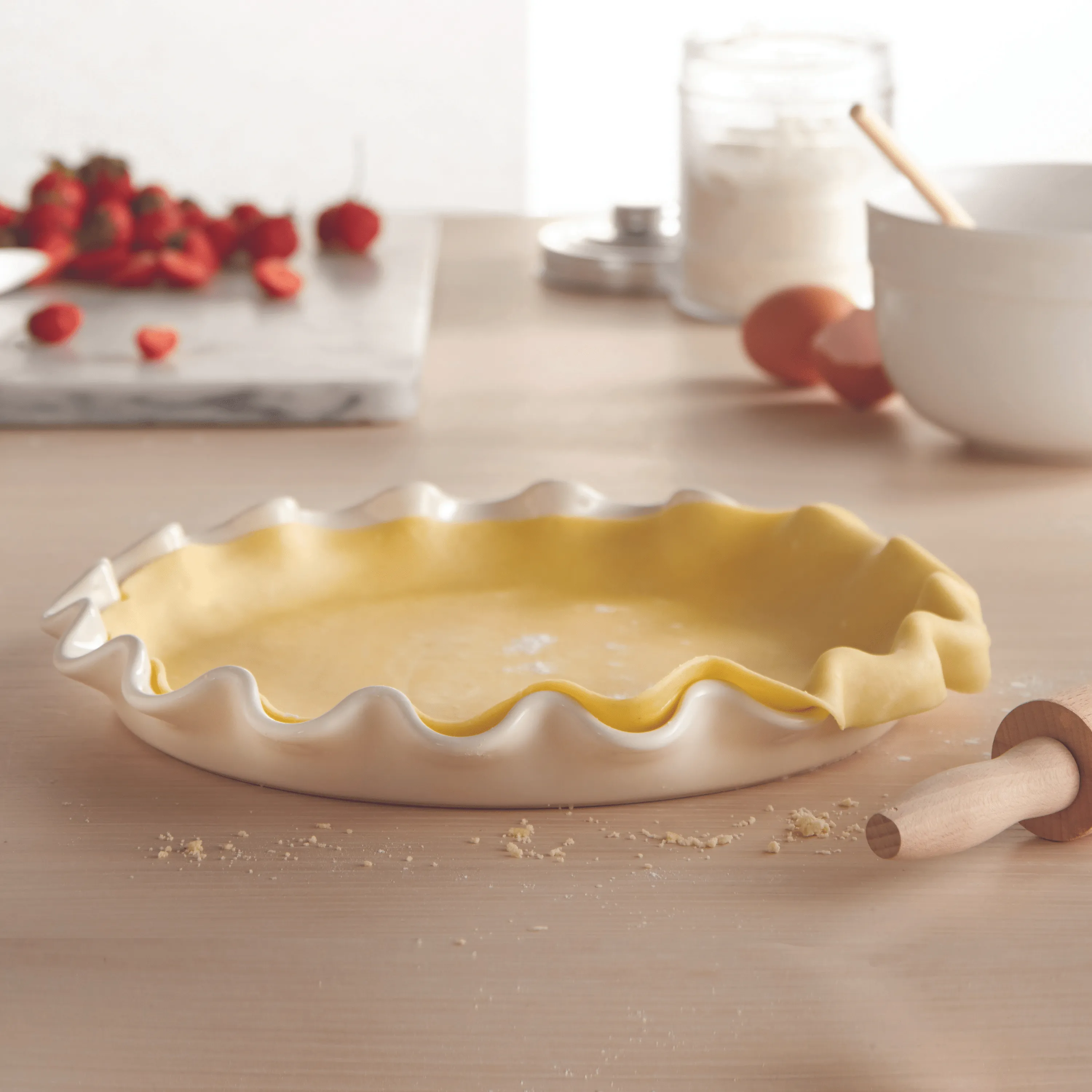 Ruffled Tart Dish (EH Online Exclusive)